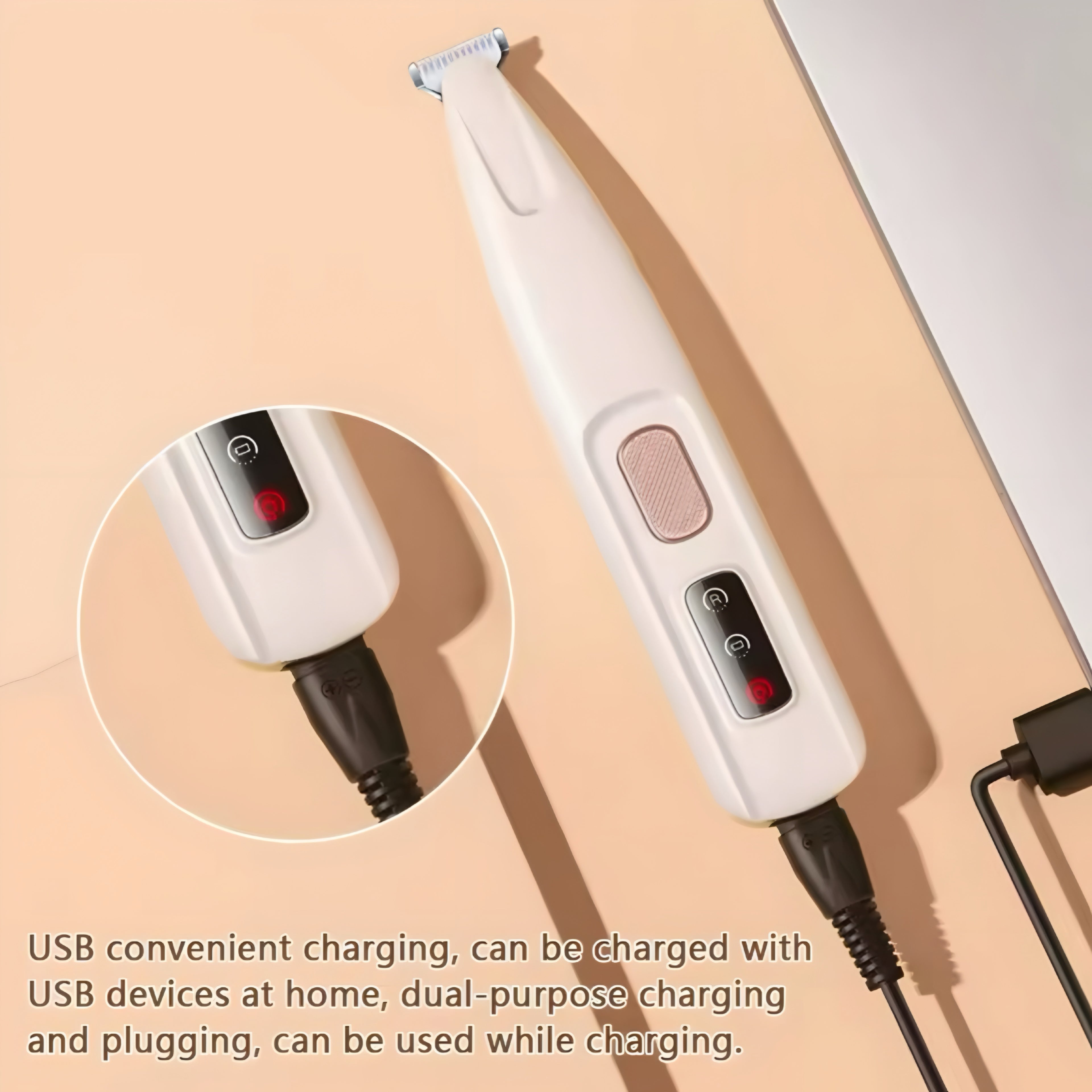 Recortador USB para Patas de Mascotas