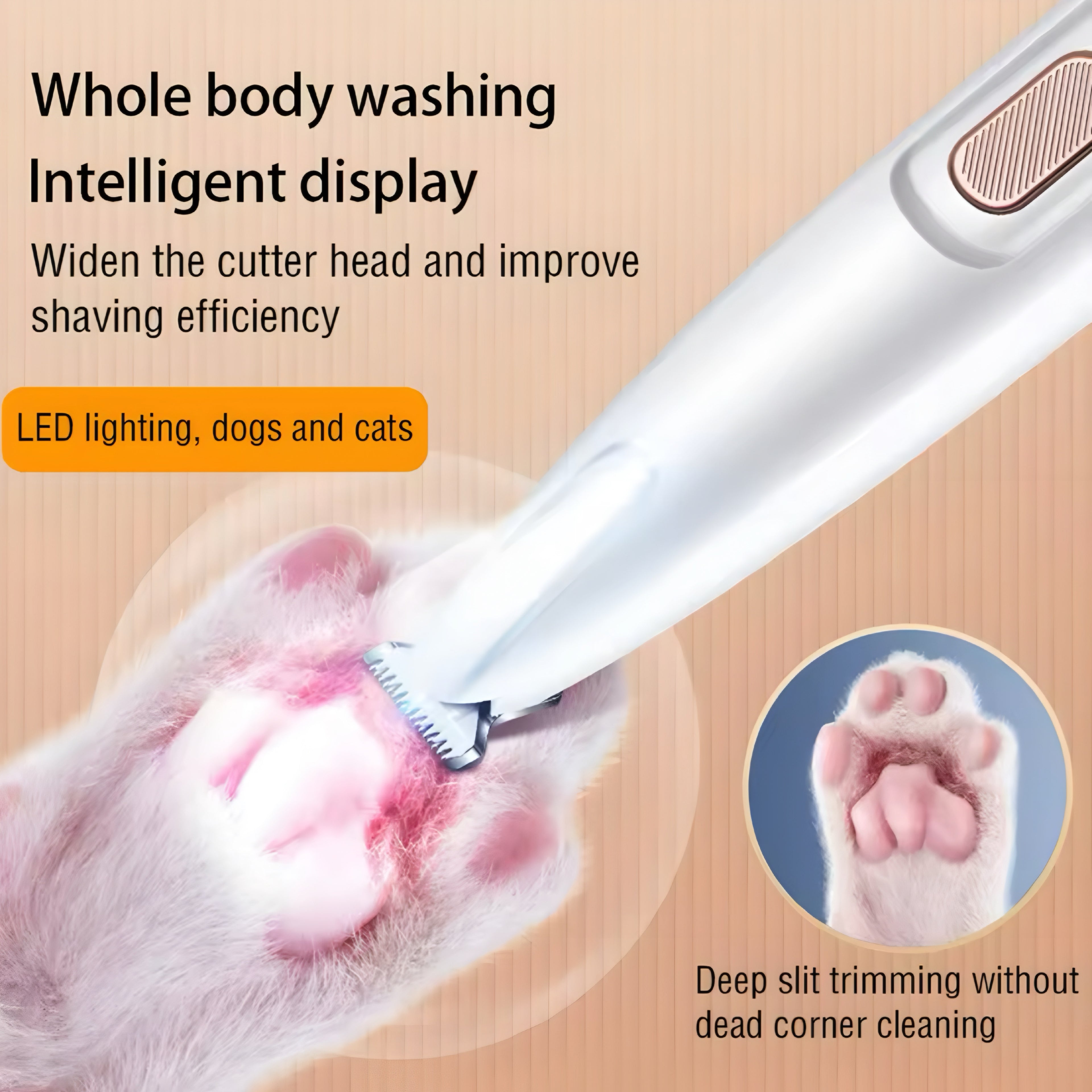 Recortador USB para Patas de Mascotas