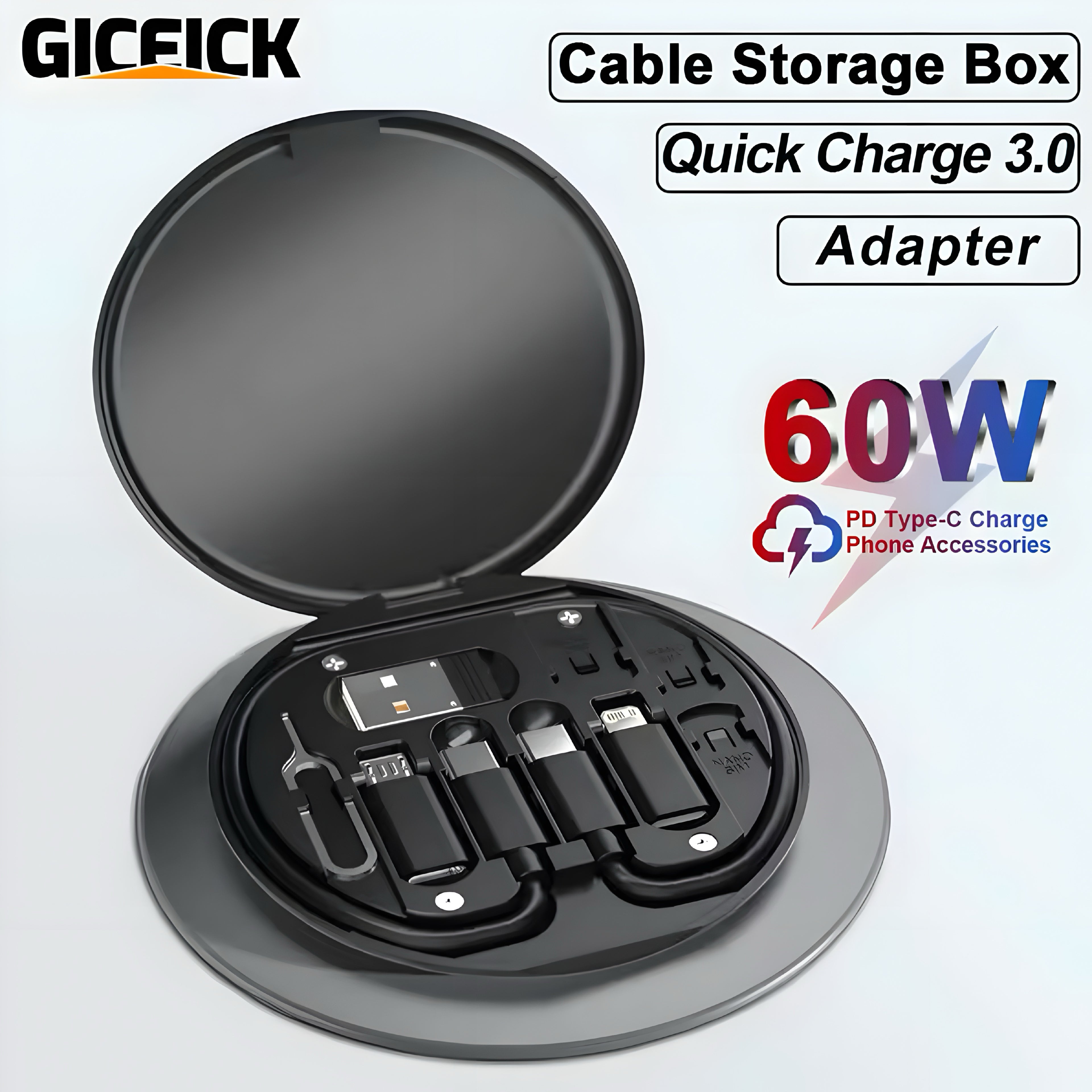 Set de Cables de Carga Multifuncional