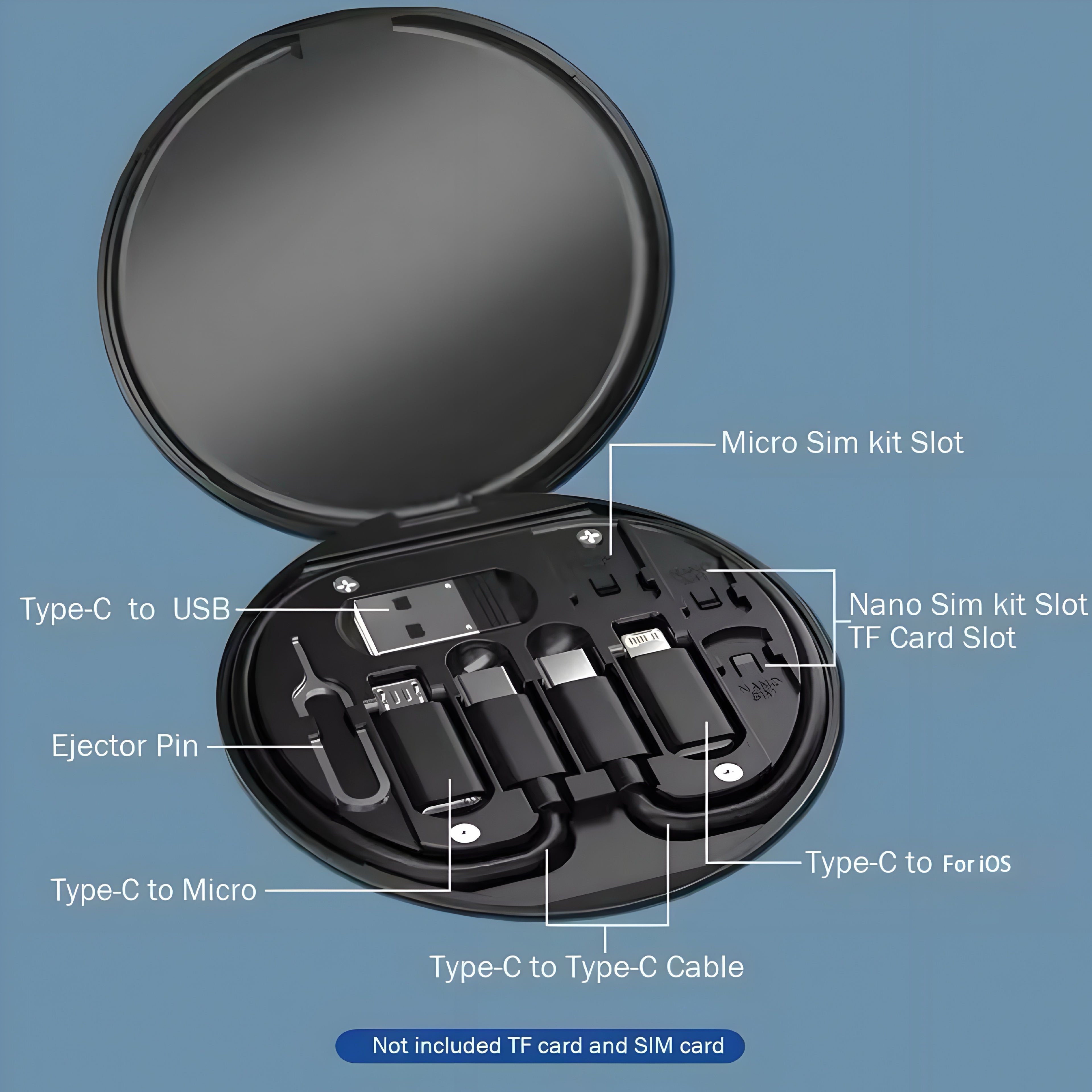 Set de Cables de Carga Multifuncional