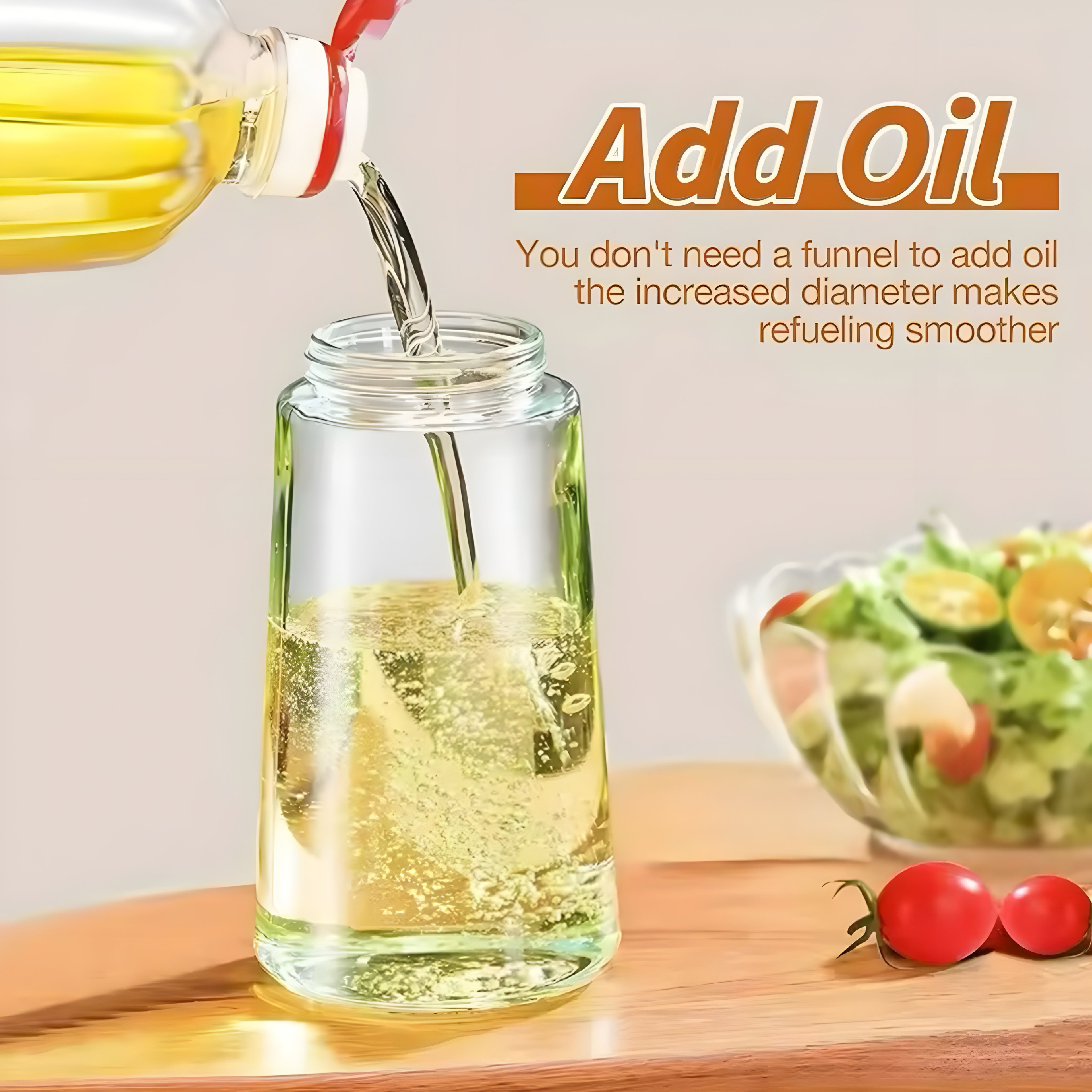 Botella de Aceite 2 en 1