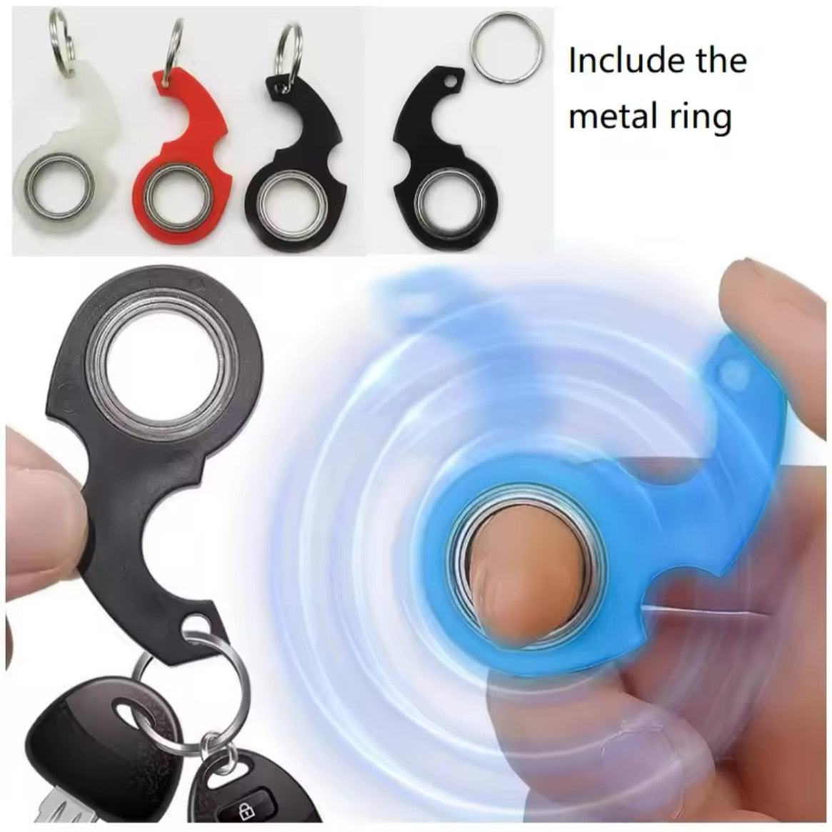 Llavero Fidget Spinner