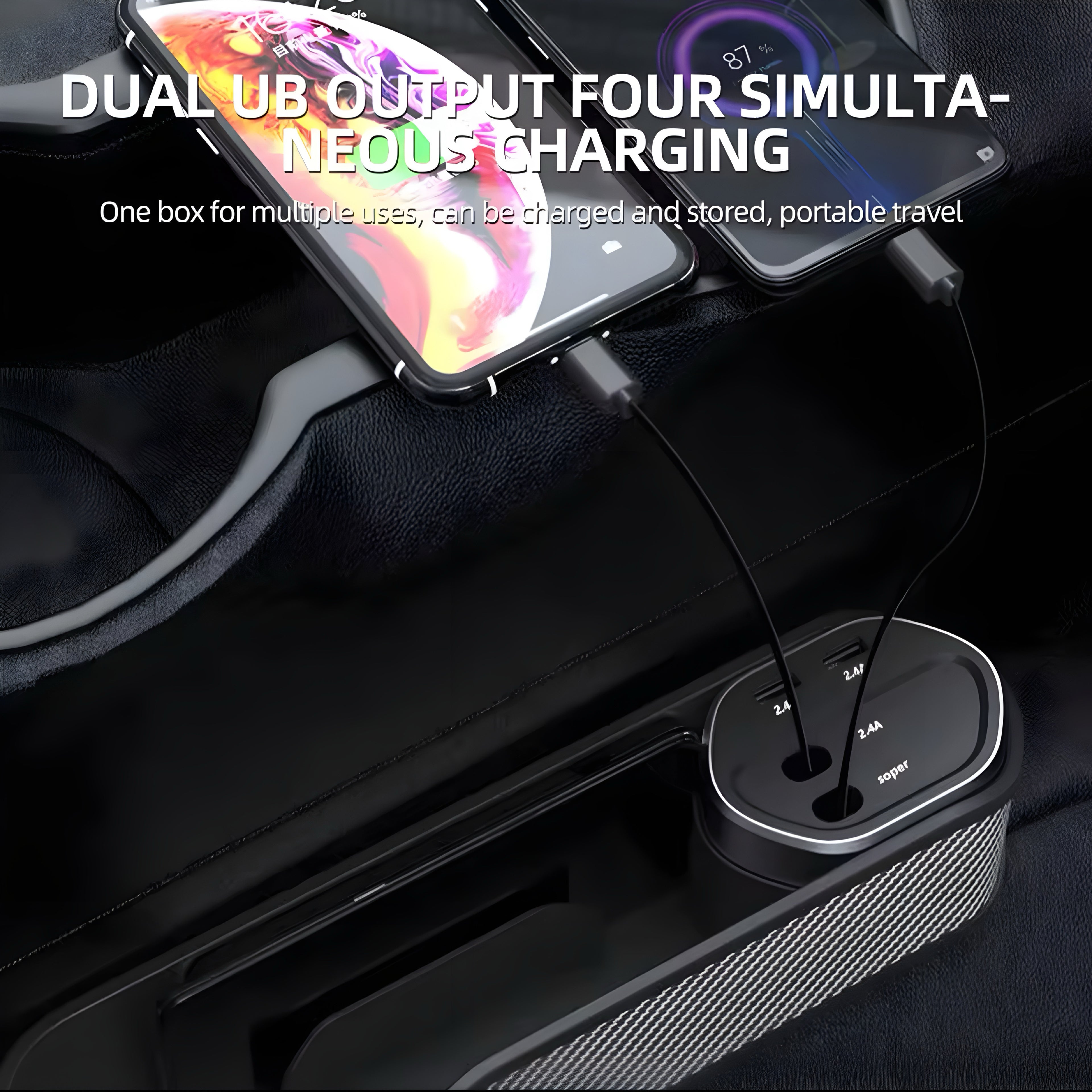 Organizador de Hueco para Asiento de Coche