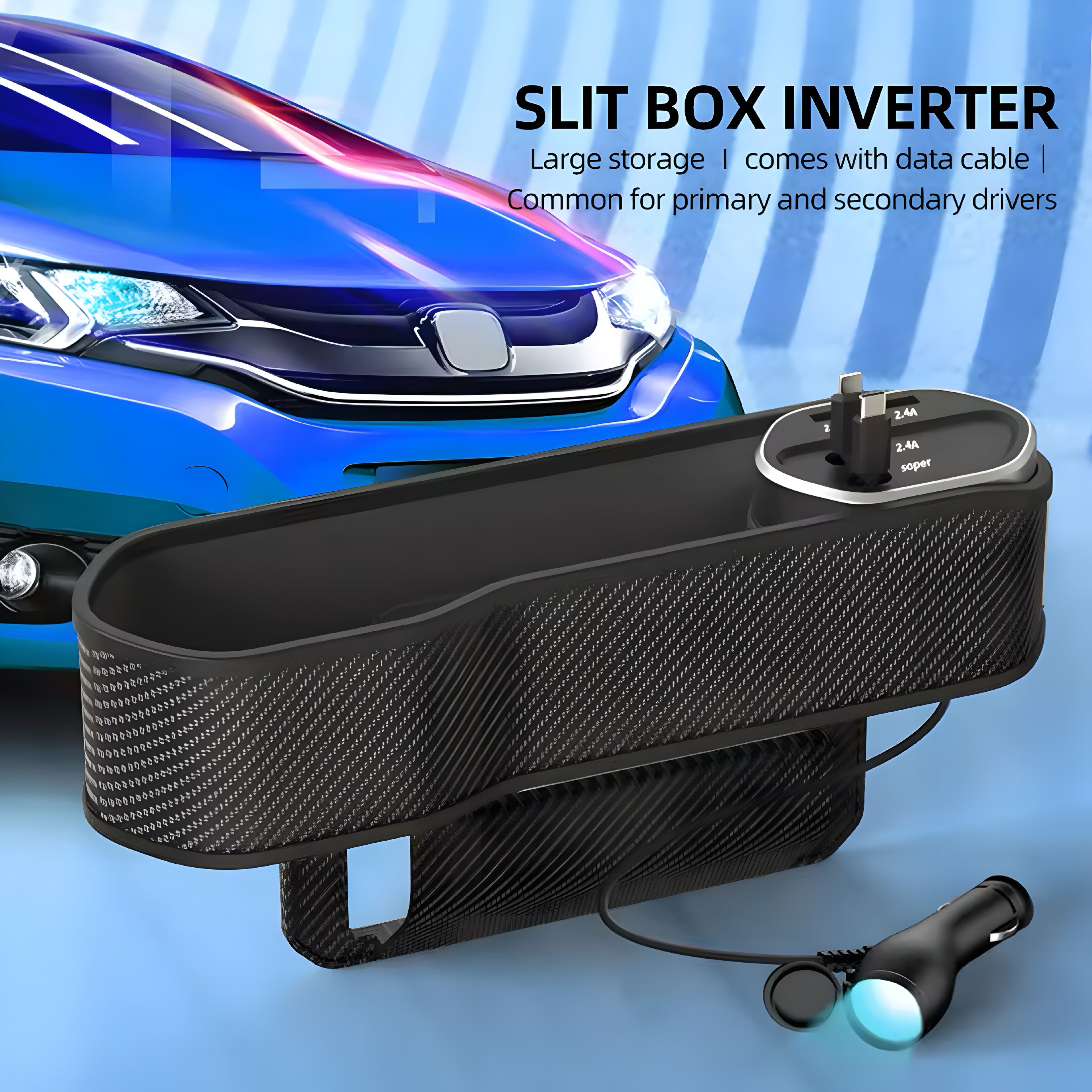Organizador de Hueco para Asiento de Coche
