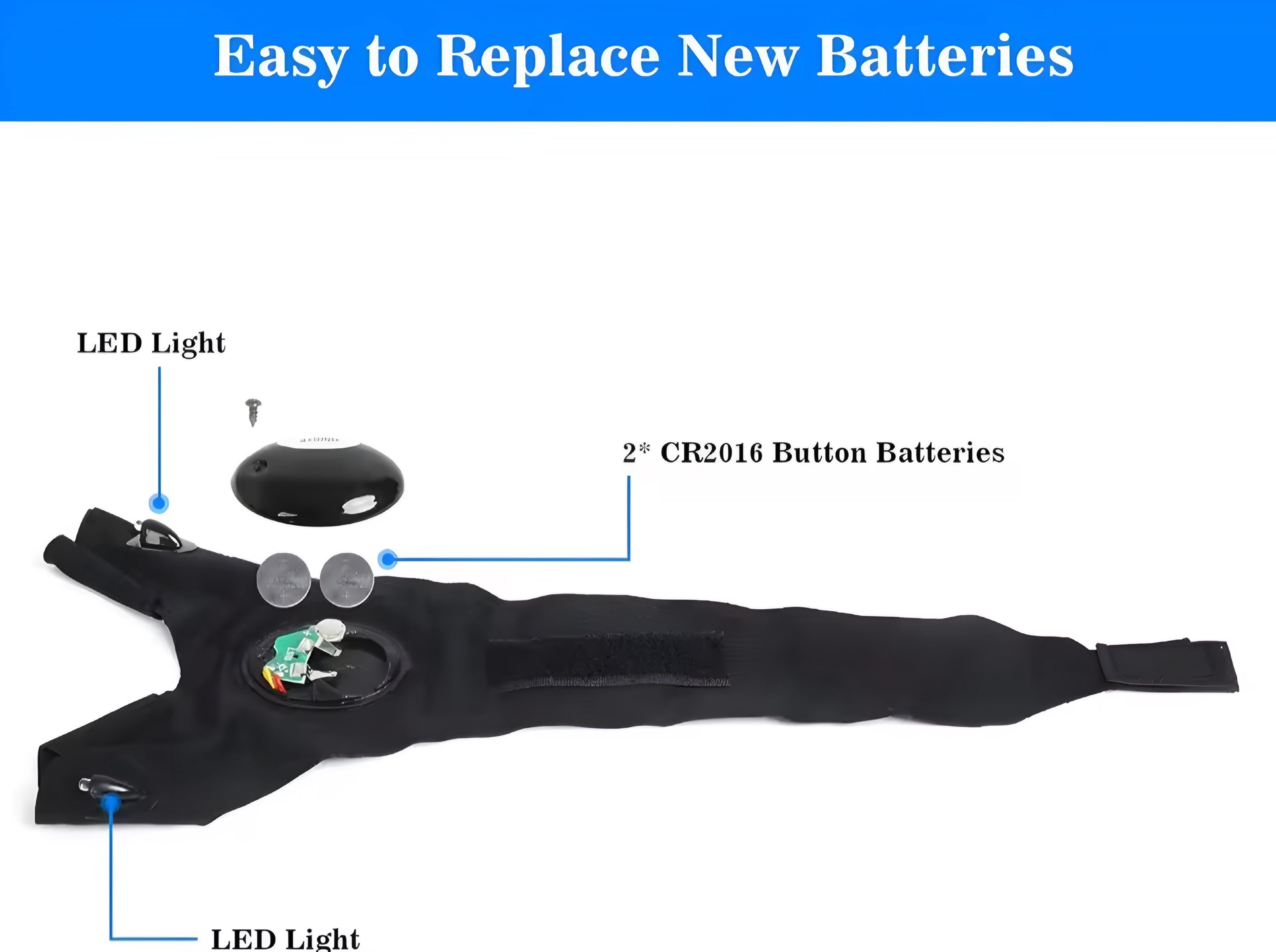 Guante LED Manos Libres