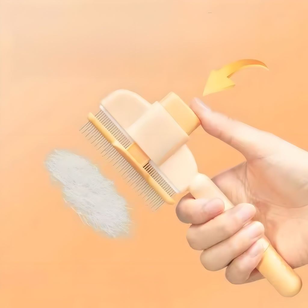 Peine Quitapulgas y Removedor de Pelo