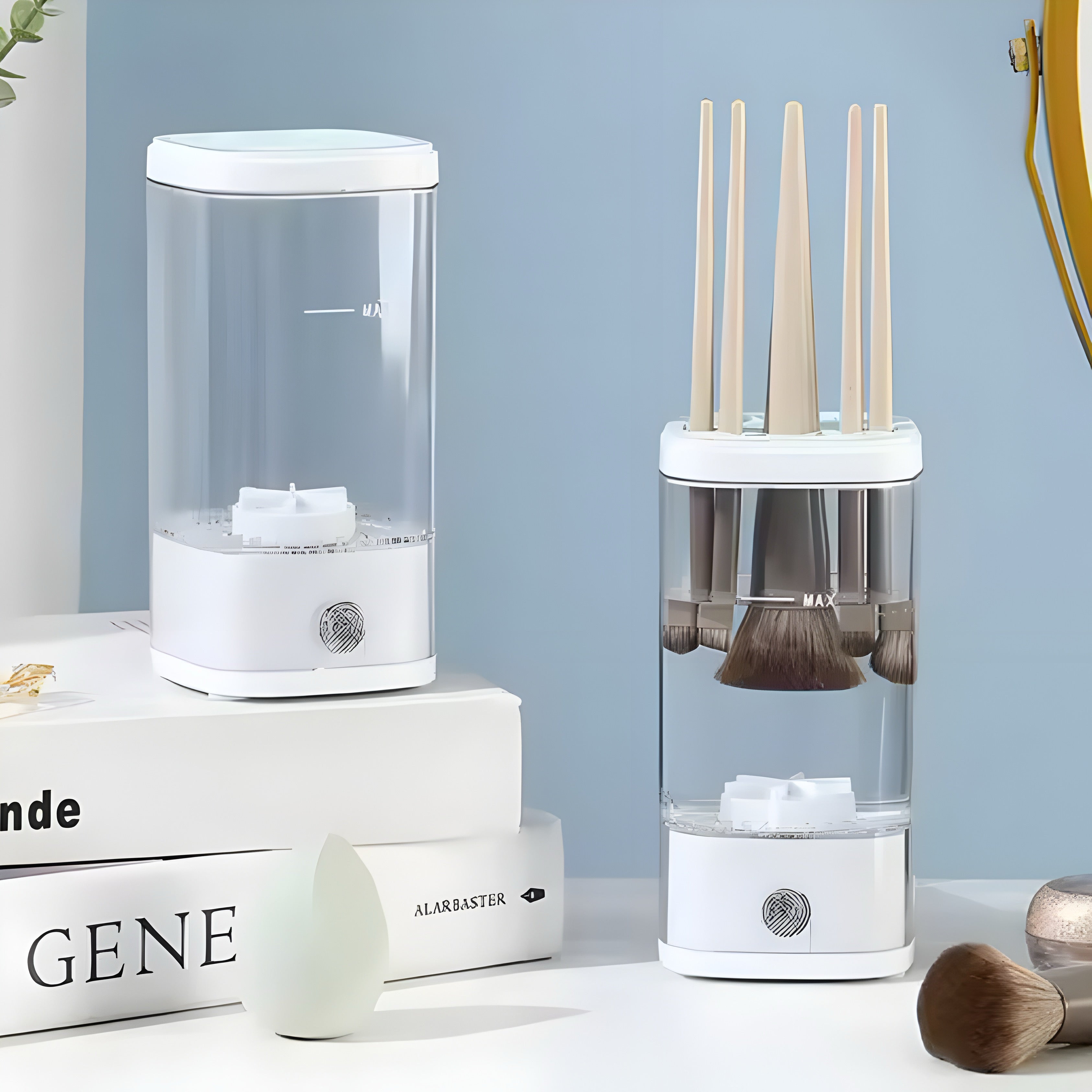 Limpiador Eléctrico de Brochas de Maquillaje