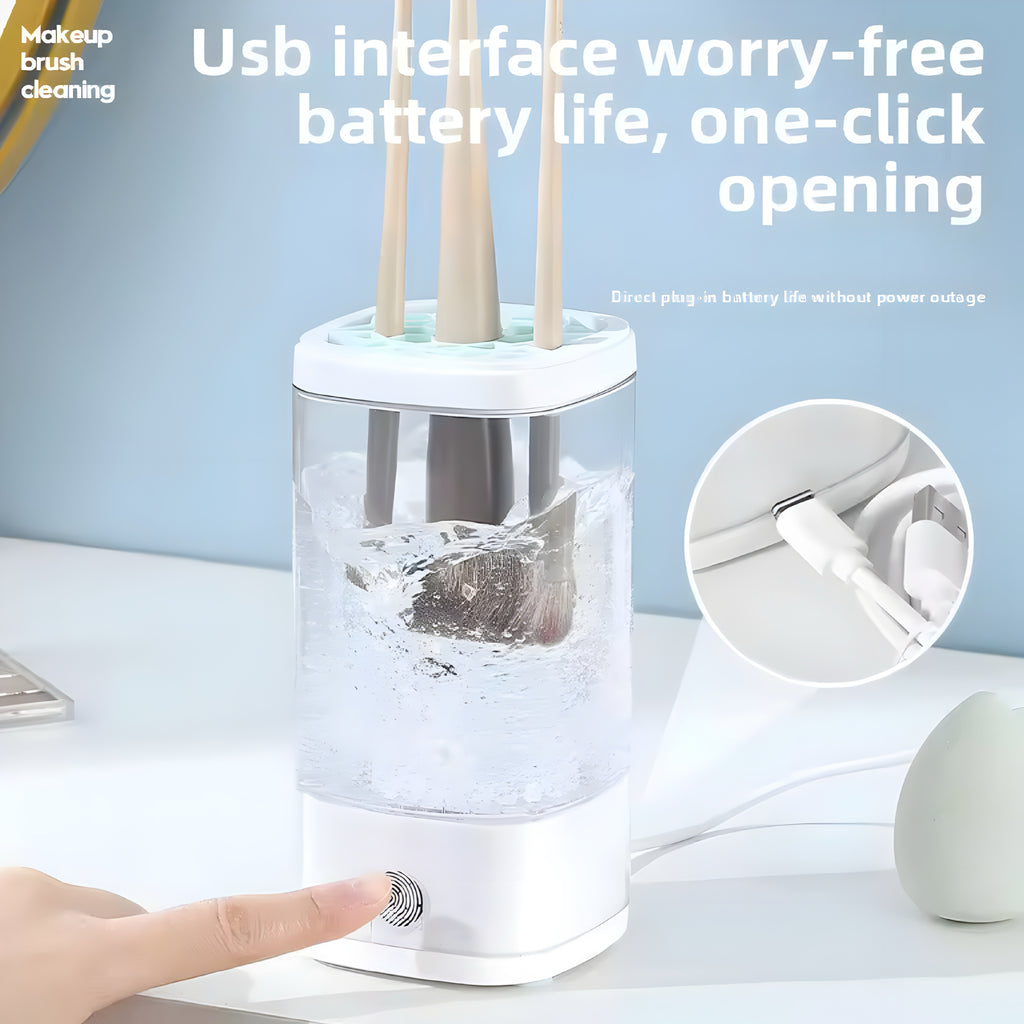 Limpiador Eléctrico de Brochas de Maquillaje