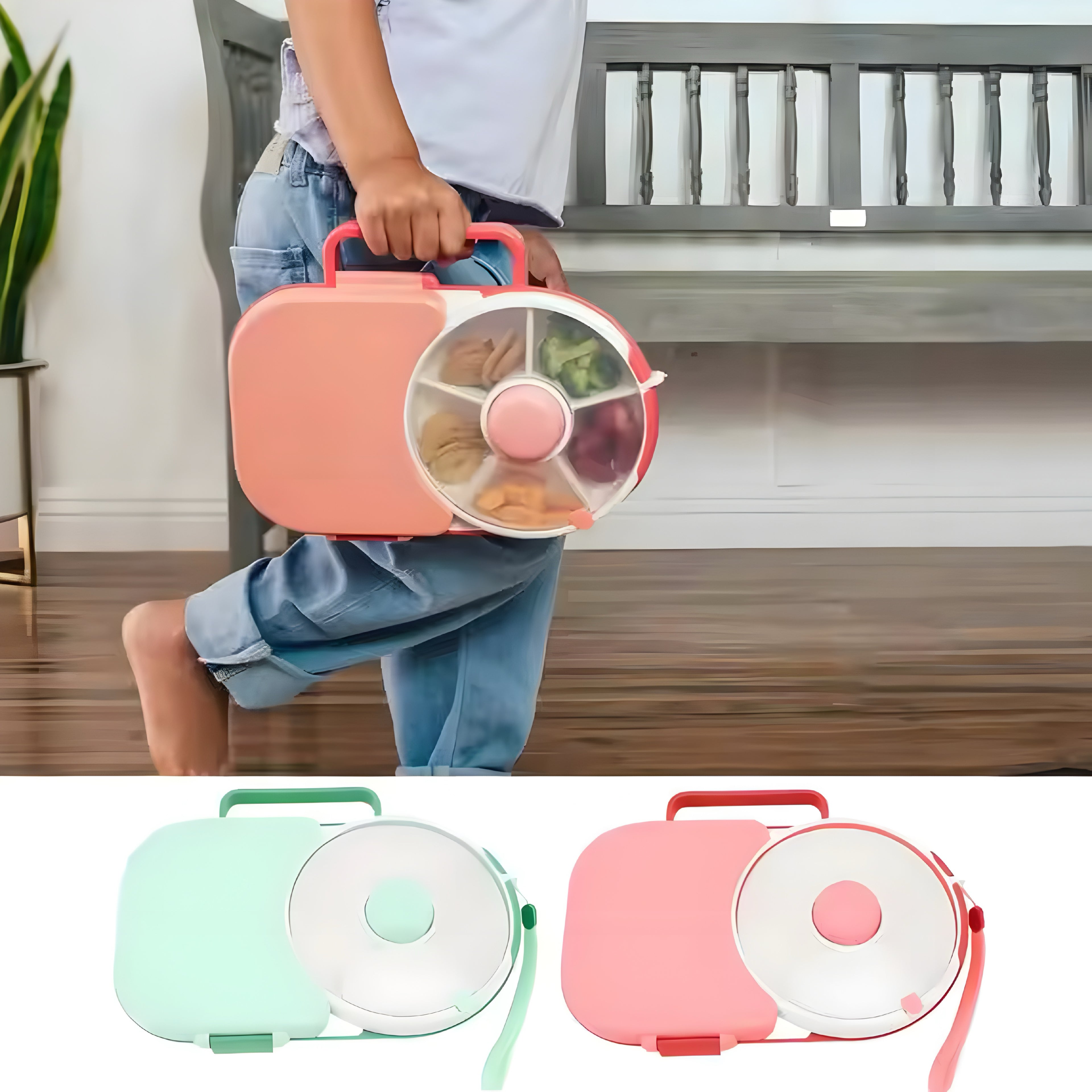 Fiambrera Giratoria para Niños
